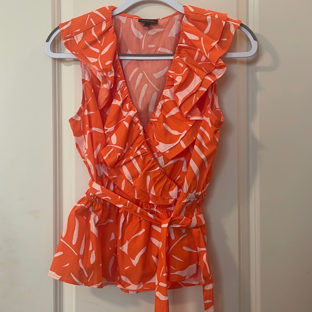 Orange Blouse